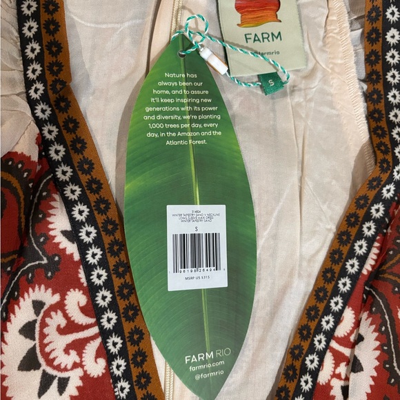 FARM Rio Multicolor Maxi Dress - Picture 7 of 8